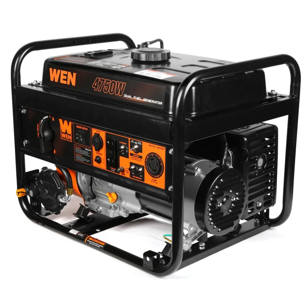 WEN DF472 4,750-Watt 120V/240V Dual Fuel Portable Generator