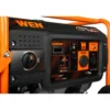 WEN DF430X 4375-Watt Dual Fuel Portable Generator with Wheel Kit and CO Shutdown Sensor