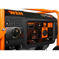 WEN DF430X 4375-Watt Dual Fuel Portable Generator with Wheel Kit and CO Shutdown Sensor