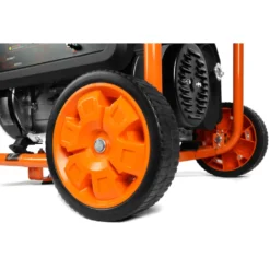 WEN DF430X 4375-Watt Dual Fuel Portable Generator with Wheel Kit and CO Shutdown Sensor