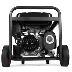 WEN DF1200X 12000-Watt 120-Volt/240-Volt Dual Fuel Transfer-Switch Ready Electric Start Portable Generator with Wheel Kit and CO Shutdown Sensor