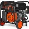 WEN DF8000X 8000-Watt 120V/240V Dual Fuel Portable Generator, Electric Start, 340cc, Transfer-Switch and RV-Ready with CO Shutdown Sensor
