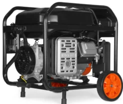 WEN DF8000X 8000-Watt 120V/240V Dual Fuel Portable Generator, Electric Start, 340cc, Transfer-Switch and RV-Ready with CO Shutdown Sensor
