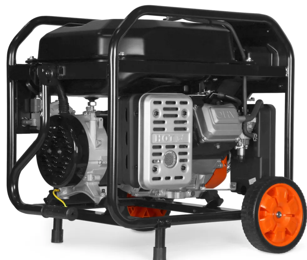 WEN DF8000X 8000-Watt 120V/240V Dual Fuel Portable Generator, Electric Start, 340cc, Transfer-Switch and RV-Ready with CO Shutdown Sensor
