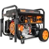 WEN DF1100X 11,000-Watt 120V/240V Dual Fuel Portable Generator with Wheel Kit, Electric Start, and CO Watchdog