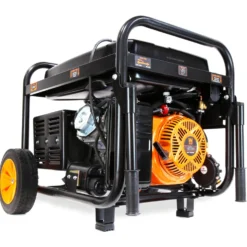 WEN DF1100X 11,000-Watt 120V/240V Dual Fuel Portable Generator with Wheel Kit, Electric Start, and CO Watchdog