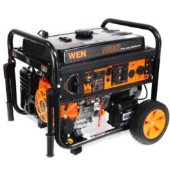 WEN DF1100X 11,000-Watt 120V/240V Dual Fuel Portable Generator with Wheel Kit, Electric Start, and CO Watchdog