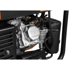 WEN DF475X 4,750-Watt 120V/240V Dual Fuel Portable Generator with Wheel Kit, Electric Start, and CO Watchdog