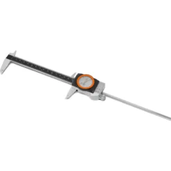 WEN 10767D 6-Inch Stainless Steel Digital Dial Caliper with LED Readout, Smart Functionality, and Storage Case, IP67 Rated