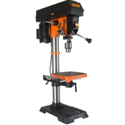 WEN DP1263V 12-Inch Benchtop Drill Press, 6.2-Amp Variable Speed Motor with Cast Iron Construction, Laser and LED Work Light