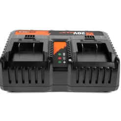 WEN 20200D 20V Max 2.3-Amp Dual Port Lithium-Ion Battery Charger with USB Ports