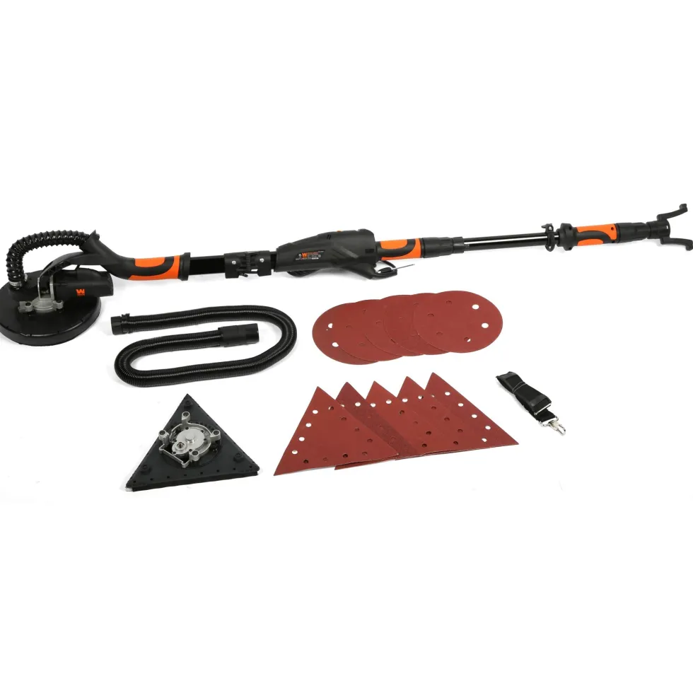 WEN DW5084 5-Amp 2-in-1 Variable Speed Dual-Head Drywall Sander with 15-Foot Dust Hose