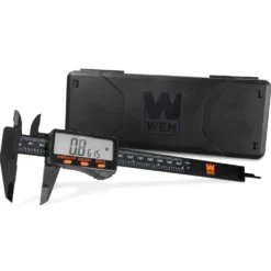 WEN 10761 Electronic 6.1-Inch Digital Caliper with LCD Readout and Storage Case