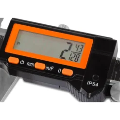 WEN 10764 Electronic 6.1-Inch Stainless Steel Water-Resistant Digital Caliper with LCD Readout and Storage Case, IP54 Rated