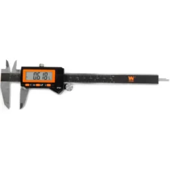 WEN 10764 Electronic 6.1-Inch Stainless Steel Water-Resistant Digital Caliper with LCD Readout and Storage Case, IP54 Rated