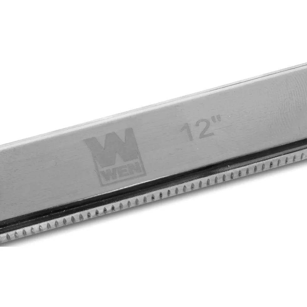 WEN 10212F2 Quick-Adjust 12-Inch Steel Bar Clamps with 2.5-Inch Throat and Micro-Adjustment Handle, Two Pack