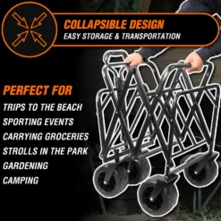 WEN GA8080 Folding Wagon and Utility Cart