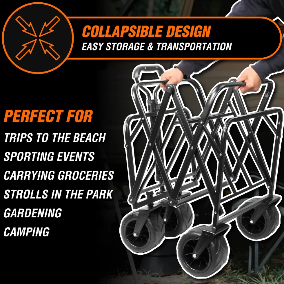 WEN GA8080 Folding Wagon and Utility Cart