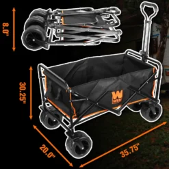 WEN GA8080 Folding Wagon and Utility Cart