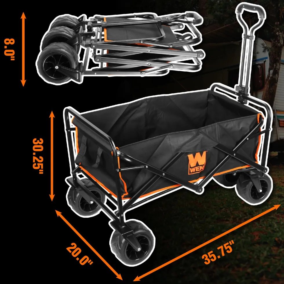 WEN GA8080 Folding Wagon and Utility Cart