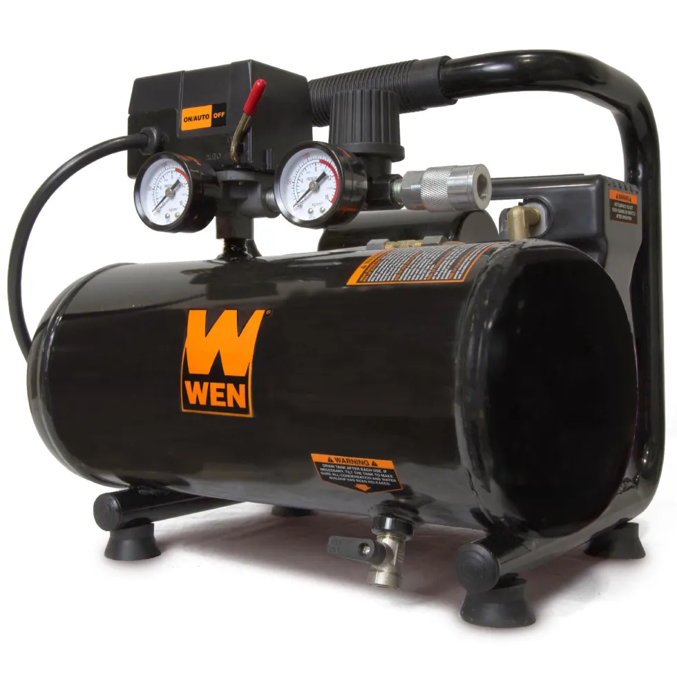 WEN 2281 1-Gallon Oil-Free Horizontal Portable Air Compressor