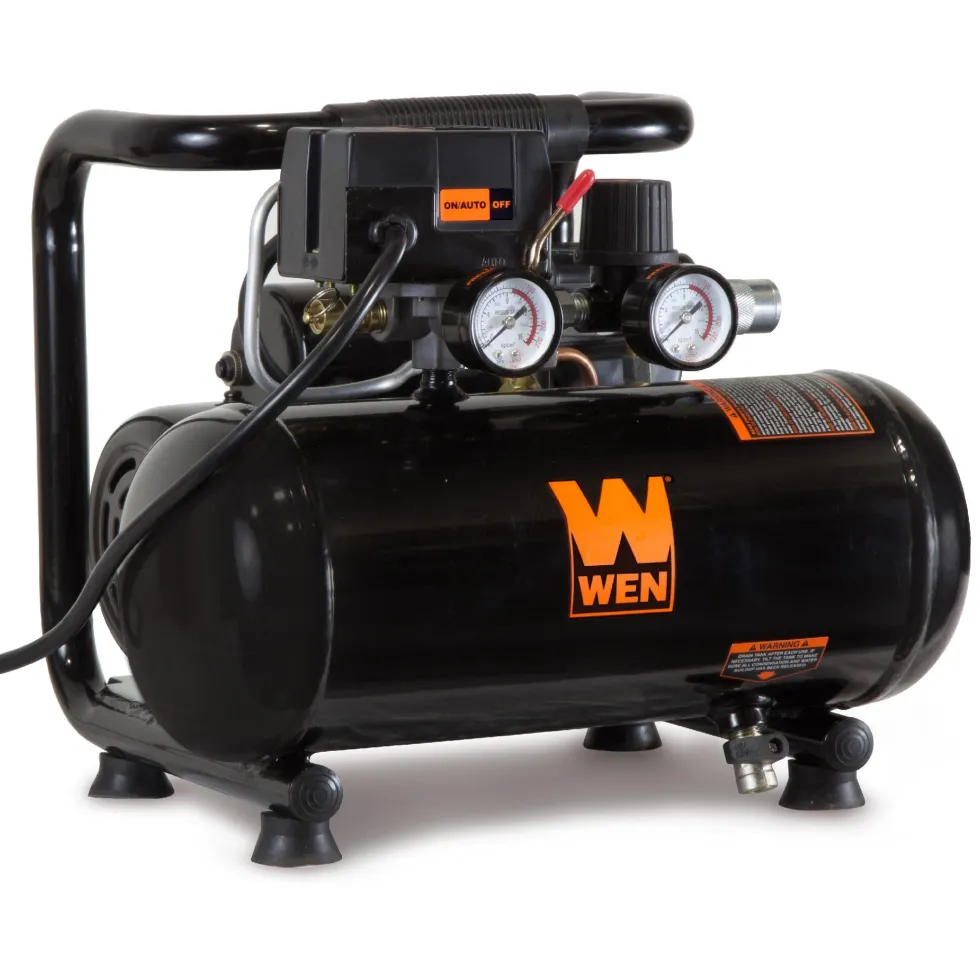 WEN 2281 1-Gallon Oil-Free Horizontal Portable Air Compressor