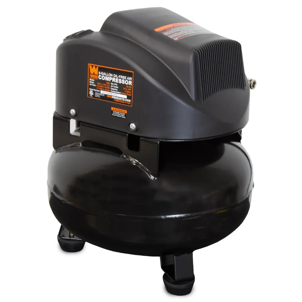 WEN 2286 6-Gallon Oil-Free Pancake Air Compressor