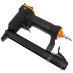 WEN 61706 20-Gauge 3/8-Inch Crown Air-Powered Pneumatic T50 Stapler for Upholstery and Woodworking