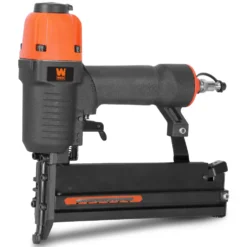 WEN 61718 18-Gauge 2-Inch 2-in-1 Pneumatic Brad Nailer and Stapler with Carrying Case and Safety Glasses