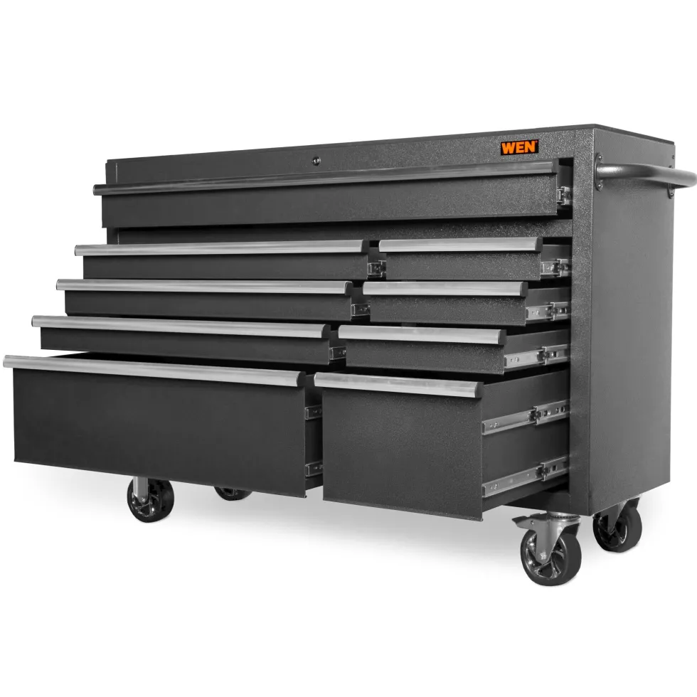 WEN GG532B 52-Inch Premium Rolling Tool Cabinet with Heavy Duty 21-Gauge Powder-Coated Steel Construction