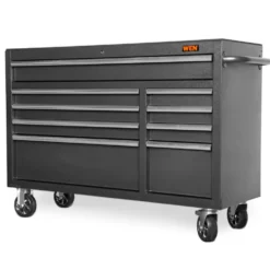 WEN GG532B 52-Inch Premium Rolling Tool Cabinet with Heavy Duty 21-Gauge Powder-Coated Steel Construction