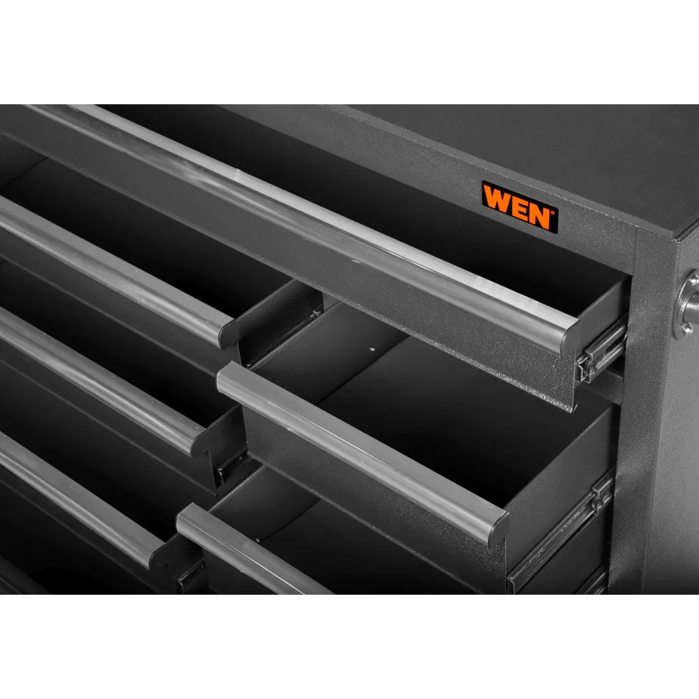 WEN GG422B 42-Inch Premium Rolling Tool Cabinet with Heavy Duty 21-Gauge Powder-Coated Steel Construction