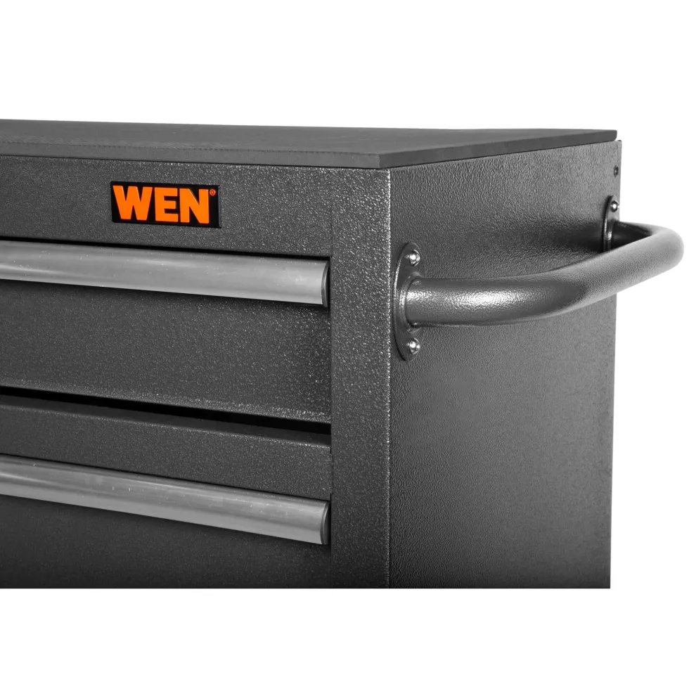 WEN GG422B 42-Inch Premium Rolling Tool Cabinet with Heavy Duty 21-Gauge Powder-Coated Steel Construction