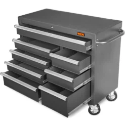 WEN GG422B 42-Inch Premium Rolling Tool Cabinet with Heavy Duty 21-Gauge Powder-Coated Steel Construction