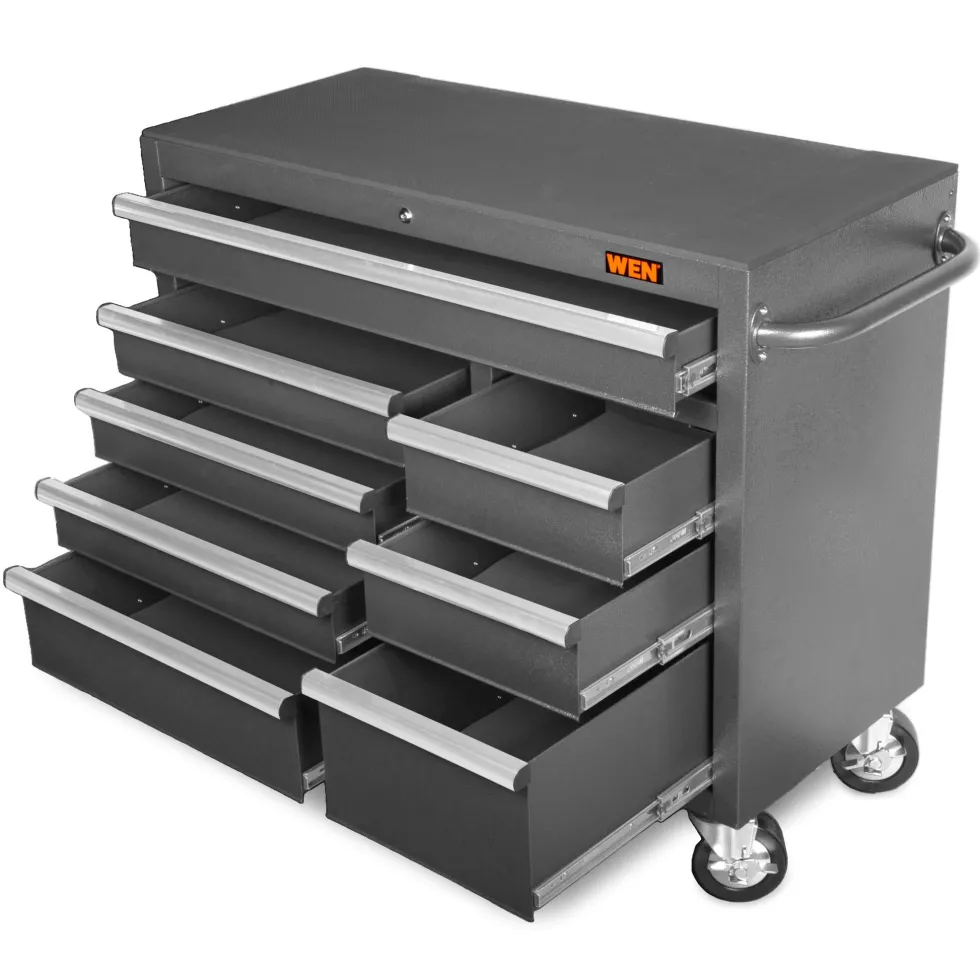 WEN GG422B 42-Inch Premium Rolling Tool Cabinet with Heavy Duty 21-Gauge Powder-Coated Steel Construction