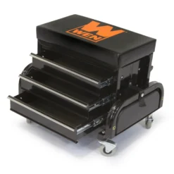 WEN GG1350 350-Pound Capacity Garage Glider Rolling Tool Chest Seat