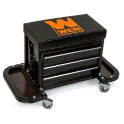 WEN GG1350 350-Pound Capacity Garage Glider Rolling Tool Chest Seat