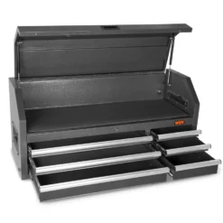 WEN GG531T 52-Inch Premium Tool Chest with Heavy Duty 21-Gauge Powder-Coated Steel Construction and Onboard Charging Station