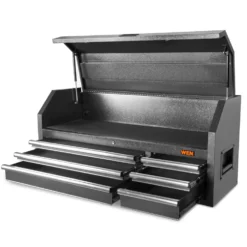 WEN GG531T 52-Inch Premium Tool Chest with Heavy Duty 21-Gauge Powder-Coated Steel Construction and Onboard Charging Station