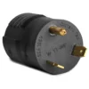 WEN GNA530 TT-30P RV Plug to NEMA L5-30R Twist-Lock Outlet 120V 30-Amp 3600-Watt Adapter