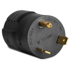 WEN GNA530 TT-30P RV Plug to NEMA L5-30R Twist-Lock Outlet 120V 30-Amp 3600-Watt Adapter