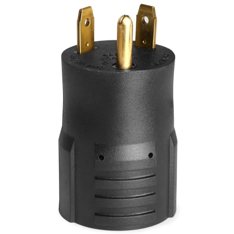 WEN GNA530 TT-30P RV Plug to NEMA L5-30R Twist-Lock Outlet 120V 30-Amp 3600-Watt Adapter