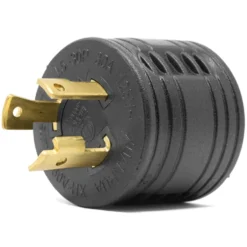 WEN GNA030 120V 30-Amp 3600-Watt Generator to RV Adapter, NEMA L5-30P Twist-Lock Power Plug to TT-30R RV-Ready Outlet