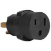 WEN GNA650 240V 50-Amp 12000-Watt Generator to Appliance Adapter, NEMA 14-50P 4-Prong Plug to NEMA 6-50R 3-Prong Appliance Outlet