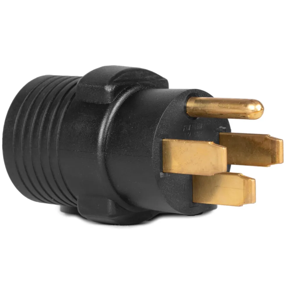 WEN GNA650 240V 50-Amp 12000-Watt Generator to Appliance Adapter, NEMA 14-50P 4-Prong Plug to NEMA 6-50R 3-Prong Appliance Outlet