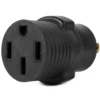 WEN GNA450 120/240V 30-Amp 7200-Watt Generator to RV, Transfer-Switch, or EV Adapter, NEMA L14-30P 4-Prong Locking Plug to NEMA 14-50R RV-Ready Outlet