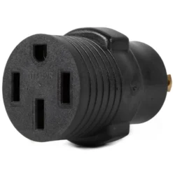 WEN GNA450 120/240V 30-Amp 7200-Watt Generator to RV, Transfer-Switch, or EV Adapter, NEMA L14-30P 4-Prong Locking Plug to NEMA 14-50R RV-Ready Outlet