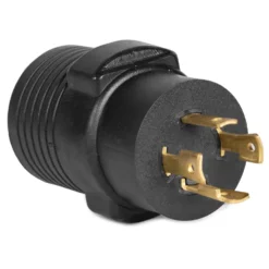 WEN GNA450 120/240V 30-Amp 7200-Watt Generator to RV, Transfer-Switch, or EV Adapter, NEMA L14-30P 4-Prong Locking Plug to NEMA 14-50R RV-Ready Outlet