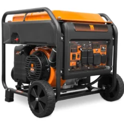 WEN GN625i 6250-Watt RV and Transfer-Switch-Ready 120V/240V Open Frame Inverter Generator