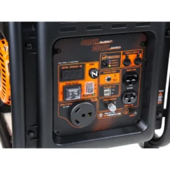 WEN GN400iX RV-Ready 4000-Watt Open Frame Inverter Generator with CO Shutdown Sensor
